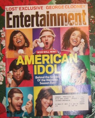Entertainment Weekly magazine AMERICAN IDOL #930 April 20 2007 TIM McGRAW photos
