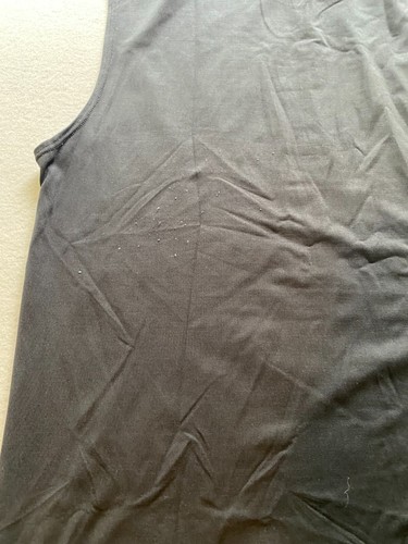 Everlast Tank Top Mens XL Black Stretch Gym Workout Running Training Crew Neck - Picture 4 of 9