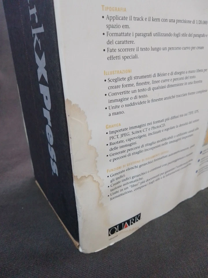 Quark Xpress 4.0 Software Vintage per Mac OS Cd Rom Grafica Editoriale Full 1997 - Immagine 4 di 4
