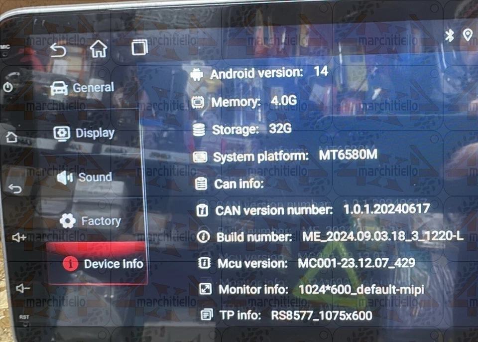 STEREO ANDROID 10 POLLICI AUTORADIO 2 DIN BT GPS WIFI TABLET NAVIGATORE - Immagine 2 di 4