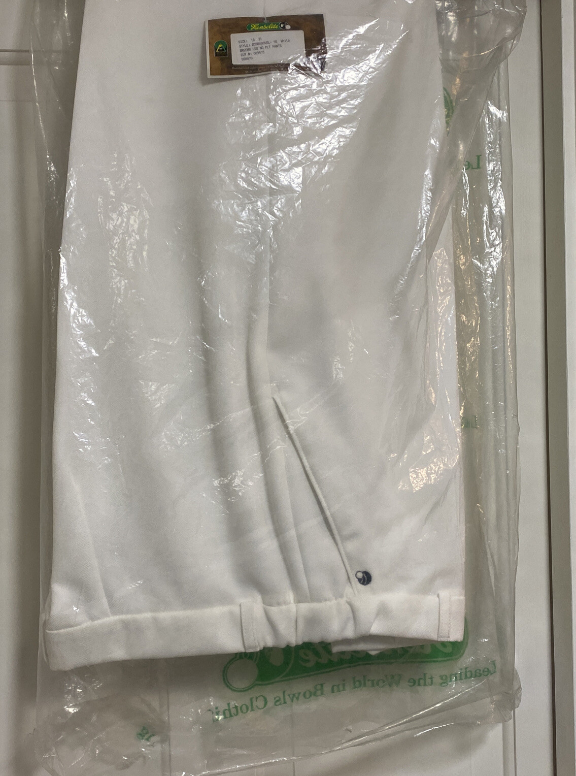 Henselite ladies bowls trousers white size 18 31 Leg eBay