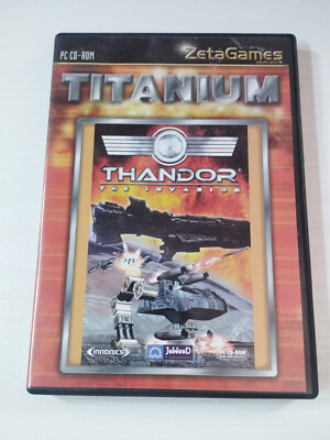 Thandor The Invasion Jowood Titanium - Juego PC CD-ROM Edicion España ESP 2T