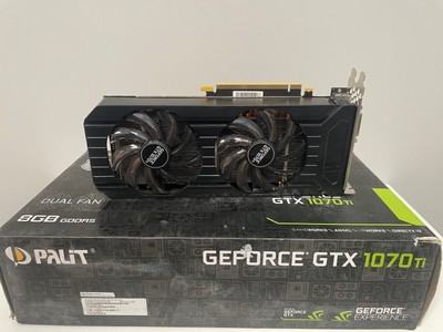 Palit GeForce GTX 1070 TI Dual 8GB GDDR5 256-bit Grafikkarte 