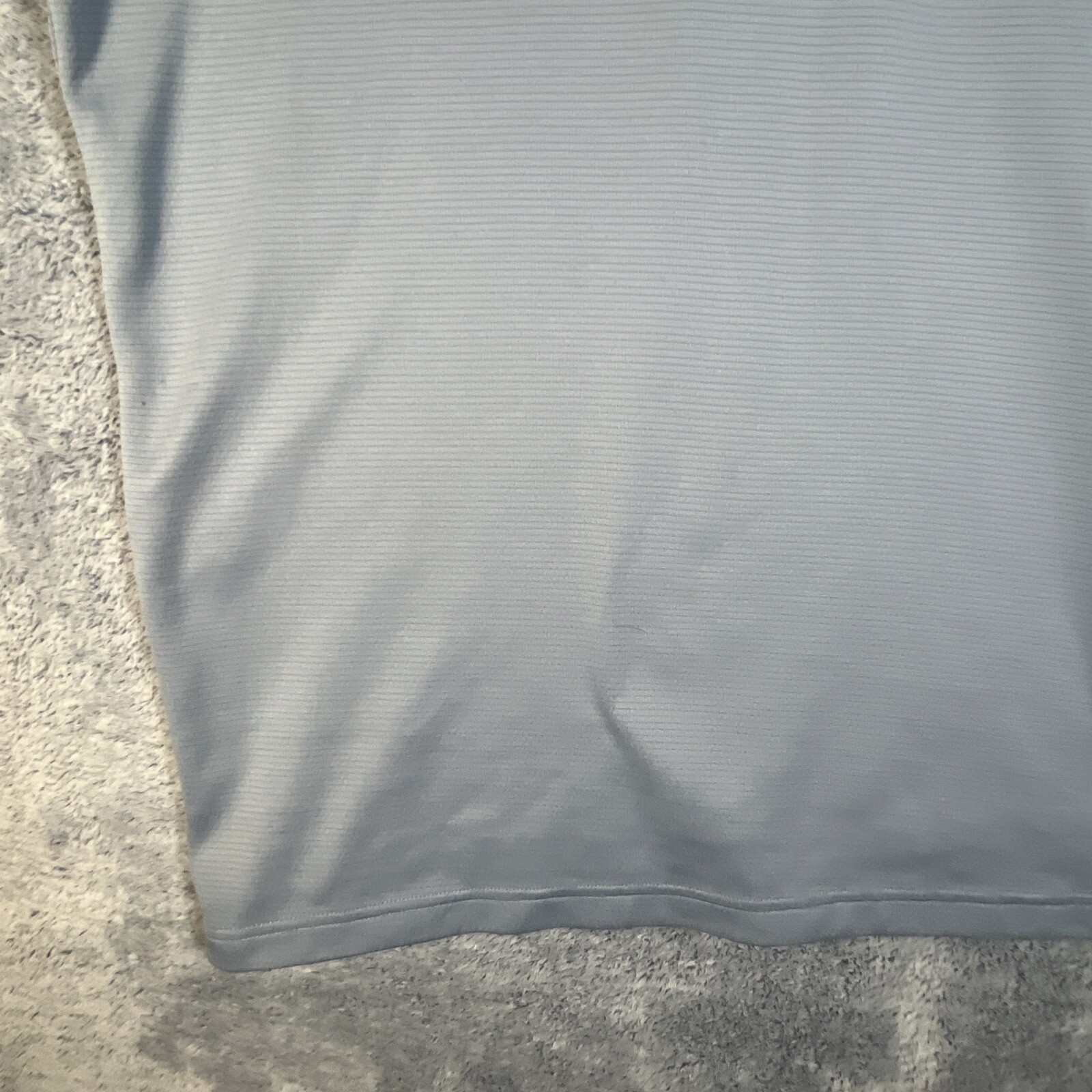 Under Armour HeatGear Men's 3XL Blue Striped Short Sleeve Polo with Gray Logo thumbnail 16