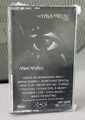 The Steve Miller Band Abracadabra 1982 1987 Reissue Sailor Sealed Cassette New