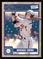 2011 Playoff Contenders Prospect Ticket #RT12 Brandon Nimmo