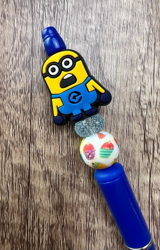 Custom beaded pens. Minons! Gifts. Basket filler. Journal. Teen. Party - Bild 10 von 34