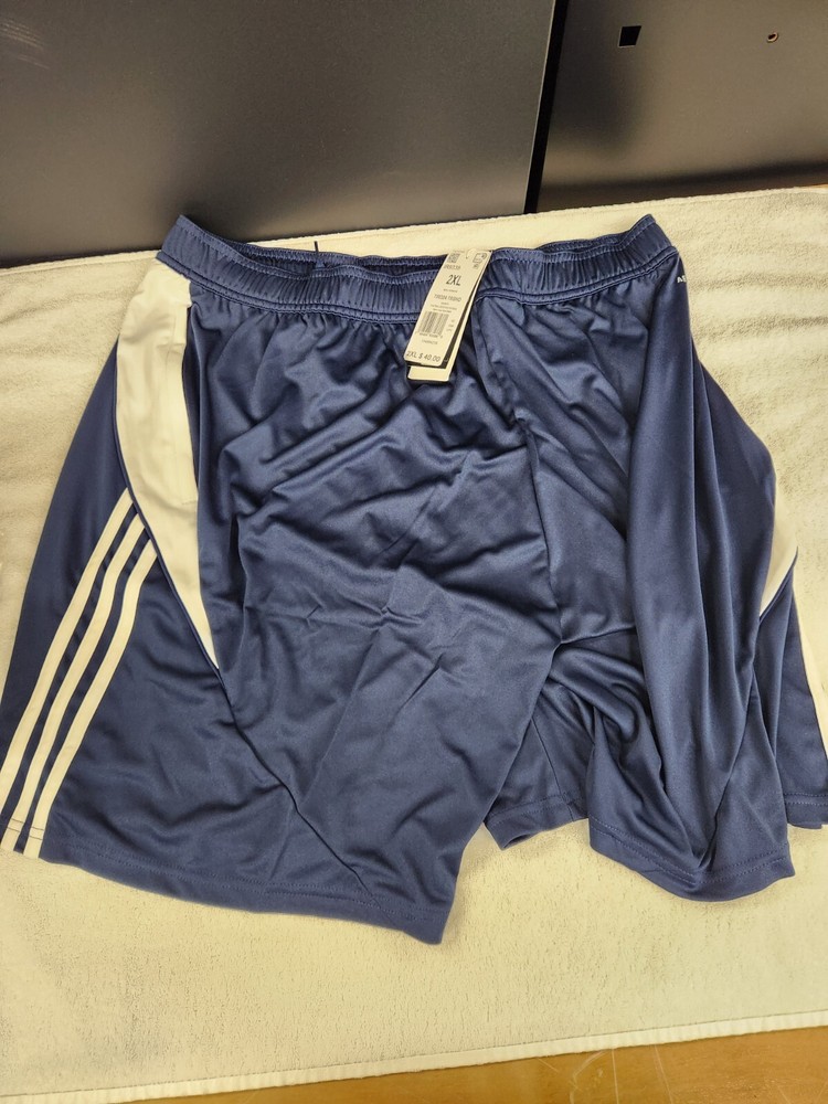 Adidas Tiro 24 Men's Navy Soccer Training Shorts Size XL New SKU IR9335
