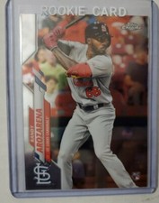 Randy Arozarena RC 2020 Topps Chrome St. Louis Cardinals #49 Rookie Card . rookie card picture