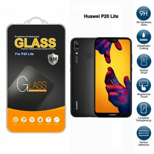 Pour Huawei P20 Lite Protection Écran en Verre Trempé - Photo 5 sur 12