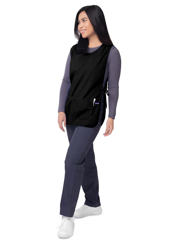 Sivvan Unisex Cobbler Apron Adjustable Waist Ties 2 Deep front pockets (2 Pack) - Image 3 of 4