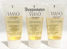 Lot of 3 Shiseido Waso Quick Gentle Cleanser 50ml / 1.6oz Each ( Total 150ml )