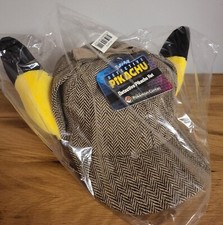 Pokemon Pikachu Meisterdetektiv Hut Mütze Cap mit Ohren ca.31x23x15 cm NEU & OVP