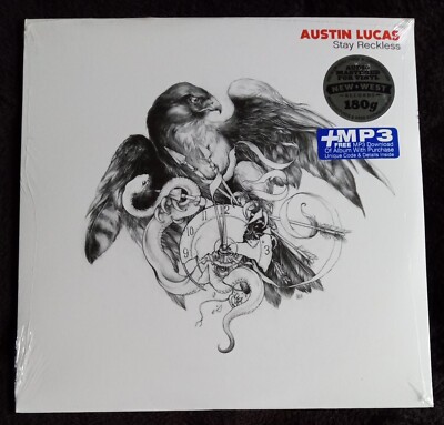 AUSTIN LUCAS - Stay Reckless (2013 New West) 180g Vinyl - NEW + Download Code