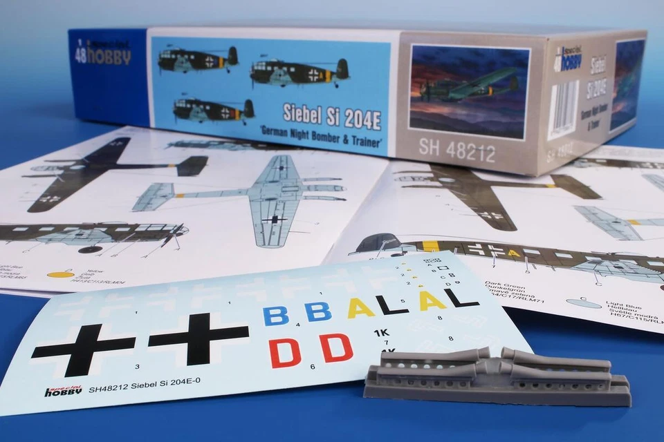 Siebel Si 204E German Night Bomber & Trainer Prodotto Special Hobby 48212 1:48 - Immagine 2 di 4