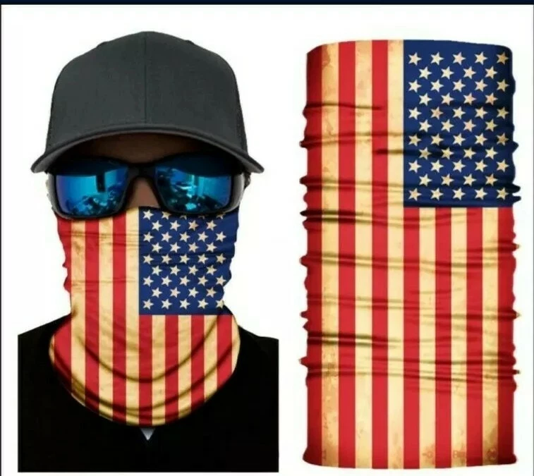 10 Pack Neck Gaiter Face Covering