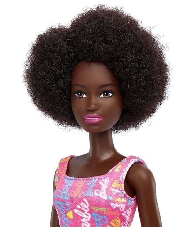 BARBIE DOLL IN A SUMMER DRESS pink dress HGM58 Mattel | eBay