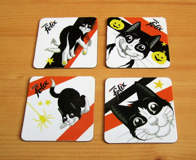 4er Set Katze FELIX Purina Magnete / Kühlschrankmagnet aus Sammlung