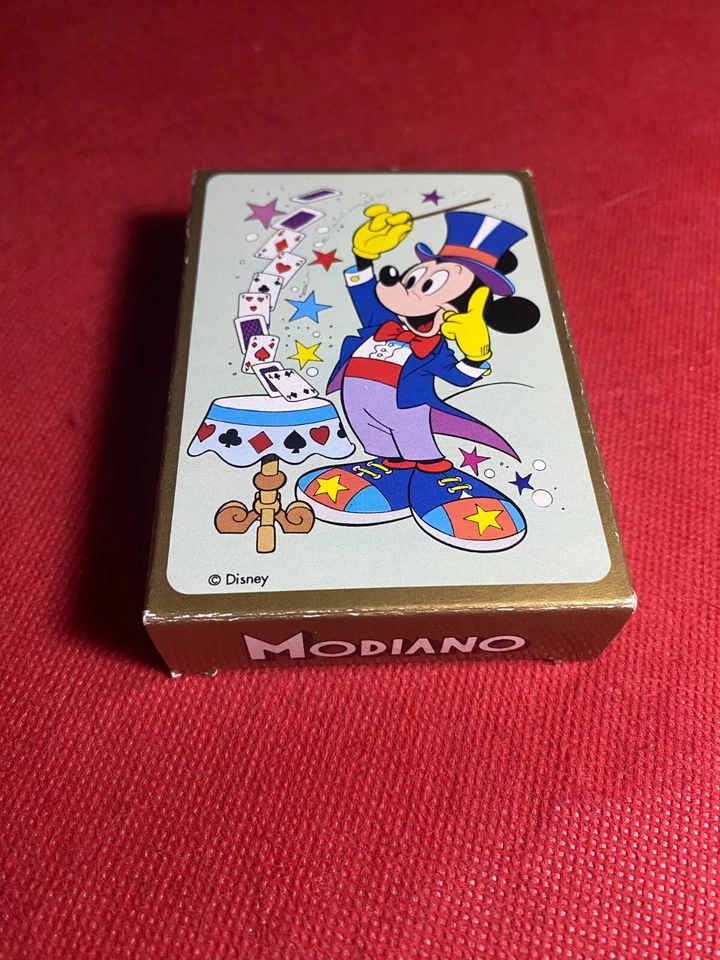MAZZO CARTE MODIANO TOPOLINO LE CARTE D'ORO (1992) + BOX/SCATOLA COME NUOVO - Immagine 3 di 4