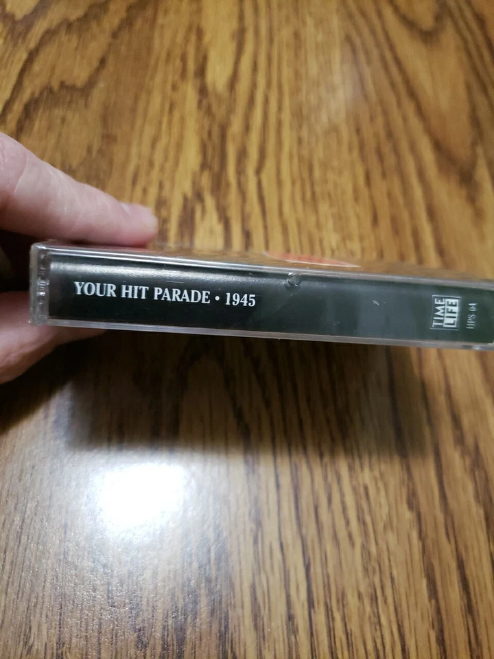 Your Hit Parade 1945 TimeLife Double Length Cassette Hype Sticker Cracks In Case - Image 3 of 4