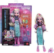 Mattel Coleccionable - Muñeca Monster High Lagoona Azul con Mascota Neptuna [Juguete Nuevo]