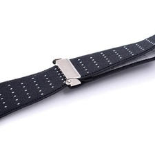 2PCS Mens Shirt Stays Holder Adjustable Elastic Non Slip Leg Strap Clips