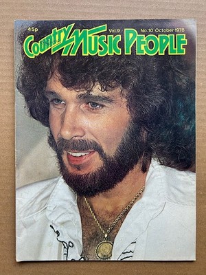 EDDIE RABBITT COUNTRY MUSIC PEOPLE MAGAZINE OCTOBER 1978 - Eddie Rabbitt cover w