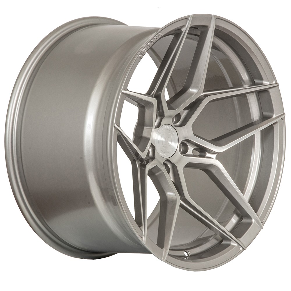 22" Rohana RFX11 Titanium 22x9 22x10.5 Concave Wheels Fits Bentley 2019-27