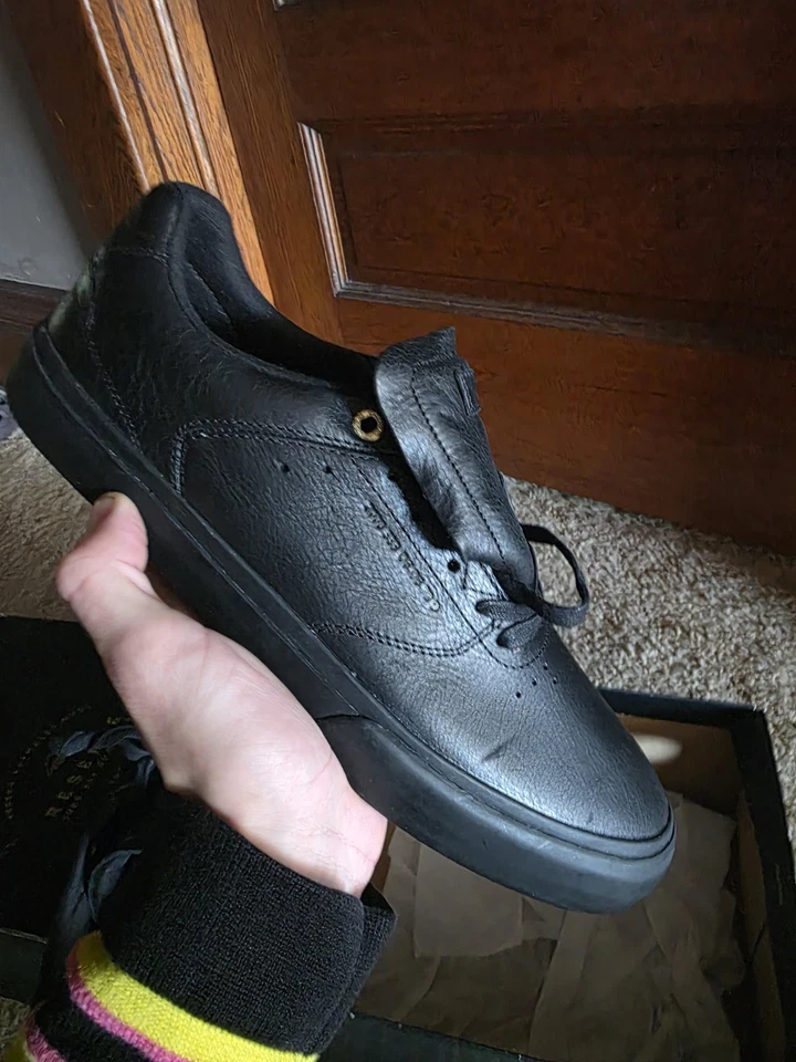 Редкий #Emerica r l v резервный размер десять черный на черном неношеный, новый в коробке.  #rare - Изображение 4 из 4