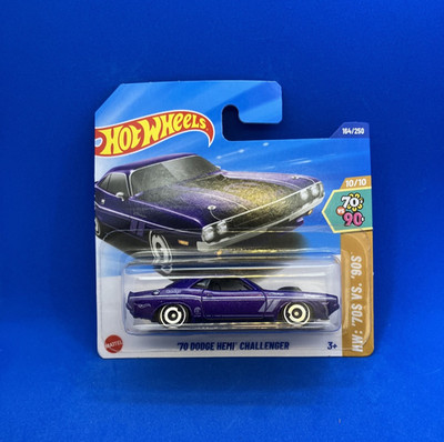 Hot Wheels '70 Dodge Hemi Challenger 164/250 2025 HW: 70s vs. 90s 10/10 - HYY96