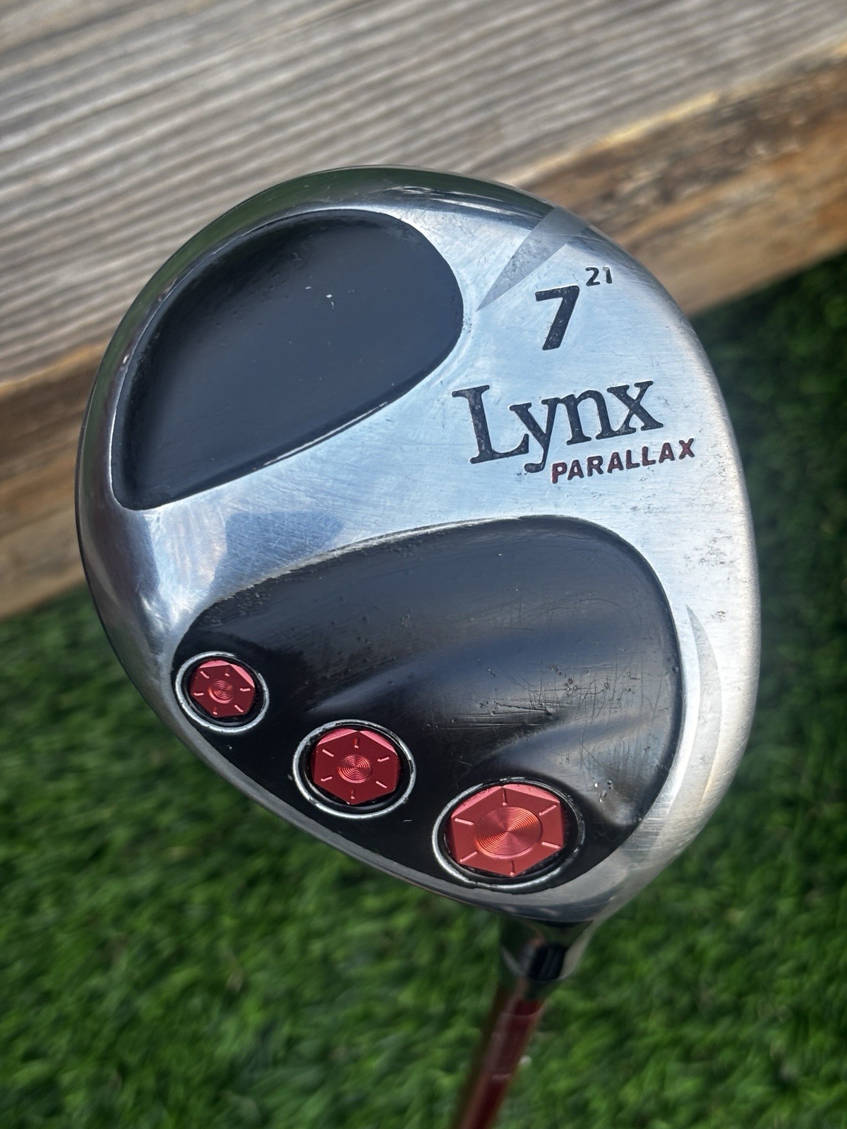 Lynx Parallax 7 Wood 21 Fairway Wood LX 75 Regular Flex Grap