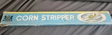Chadwick Corn Stripper-Knife Blade-Cutting-Wooden-Veggies-kitchen-w/box