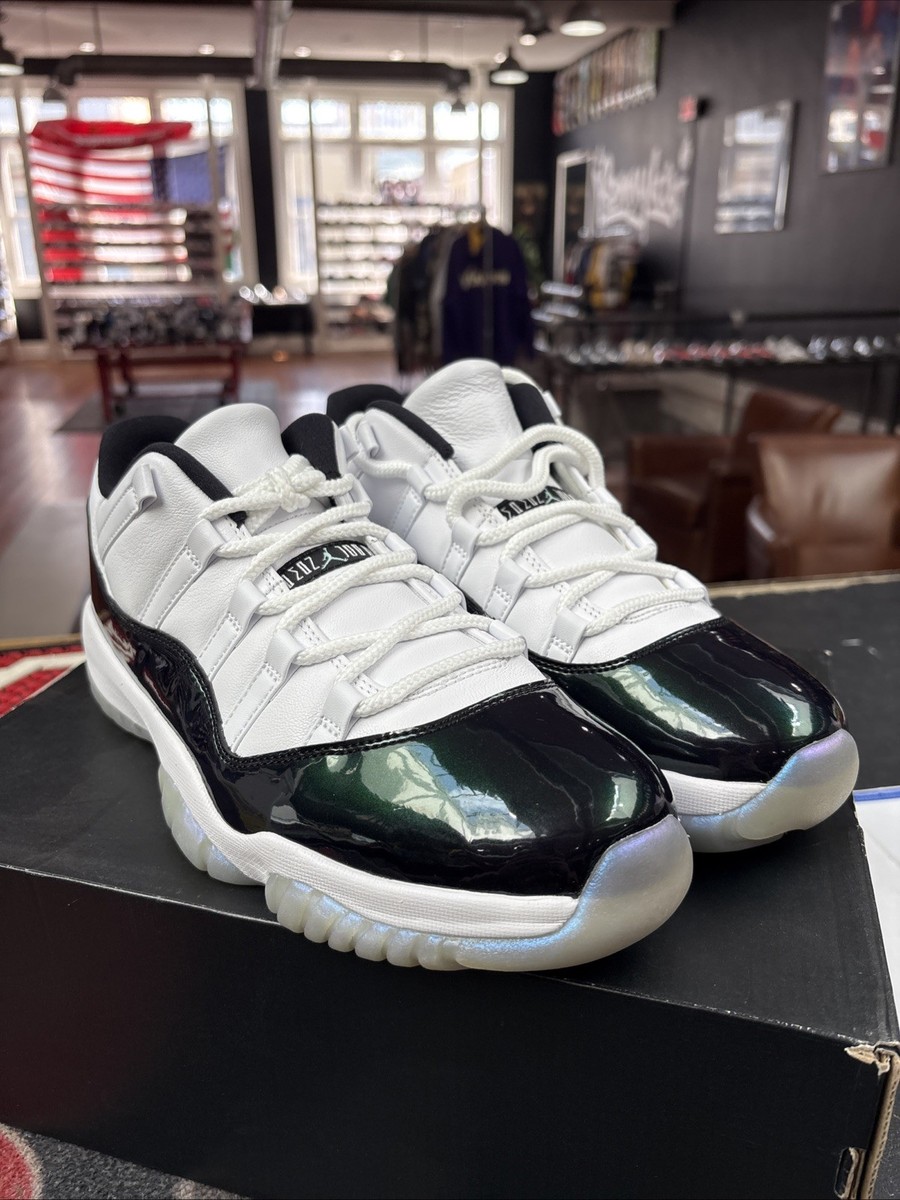 Size 10.5 - Air Jordan 11 Retro Low Emerald for sale online | eBay