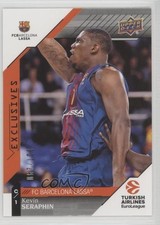 2017-18 Upper Deck Euroleague Exclusives 67/100 Kevin Seraphin #77 e5r