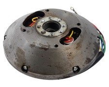 Zündungsgrundplatte mit Polrad 6V für Vespa T1, T2, TS 125, T4, VBA, VBB 150, GT