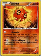 Pokémon Sonnfel 83/160 Reverse Holo - Protoschock - Deutsch 2015