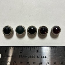 5 luces indicadoras de montaje en panel vintage lámparas piloto, radioaficionado, probadores de tubos