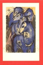 Der Turm der blauen Pferde * Franz Marc (1964) – [FRM-16]