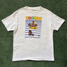 Vintage 80s Atari Toobin Arcade Game Contest Winner Promo T Shirt Medium