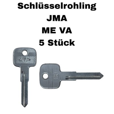 5x Schlüsselrohling JMA ME VA