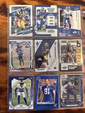 Los Angeles Rams Football Card Lot 36