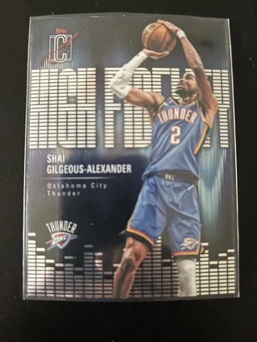 2025 Topps Signature Shai Gilgeous-Alexander Base (RAW)