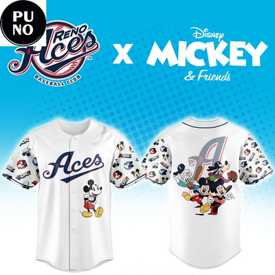 Custom Name - Aces x Mouse Night 2026 Baseball Jersey - All Size