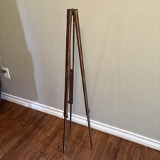 Extendable Antique Wooden Camera Tripod by Sunart Photo Company - Special No. 1