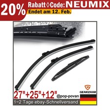 Scheibenwischer Vorne Hinten Set Wischerblätt für Opel Astra J P10 Caravan Kaste