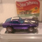Hot Wheels Z Whiz Datsun Purple Restored  Redline Car 1976 Vintage