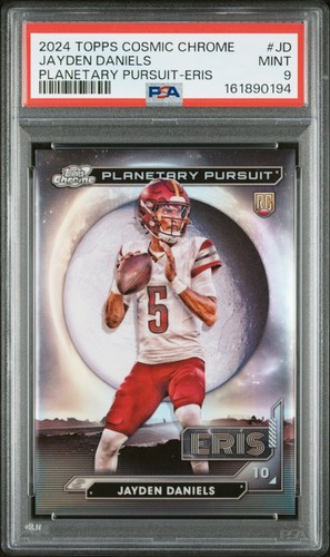 Jayden Daniels [Eris] #PPE-JD 2024 Topps Cosmic Chrome Planetary Pursuit card
