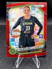 2025 Panini Prizm WNBA Katie Lou Samuelson Red Pandora Prizm 7/199