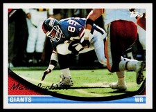 Mark Jackson, 1994 Topps Football Card, #294, New York Giants,