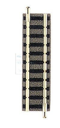 FLEISCHMANN 9102 - Scala N 1:160 Binario dritto, lunghezza 57,5 ​​mm.